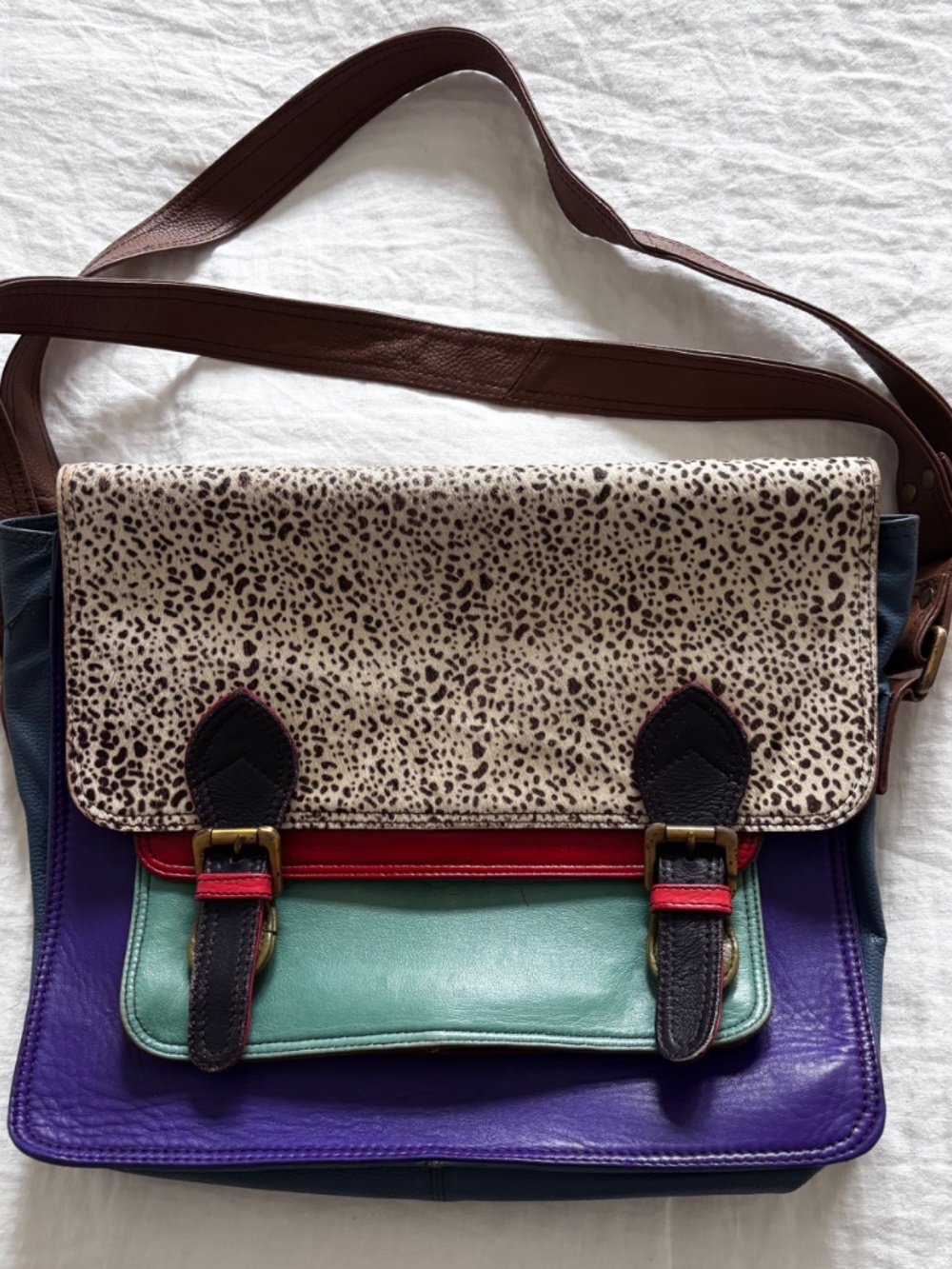 One of a kind leather briefcase